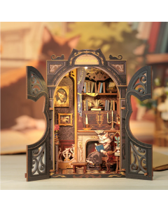 Book Nook Count cats study